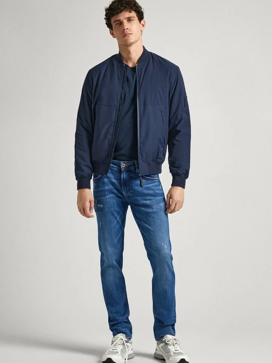 Zdjęcie produktu Jeansy Slim Fit Pepe Jeans niebieski denim