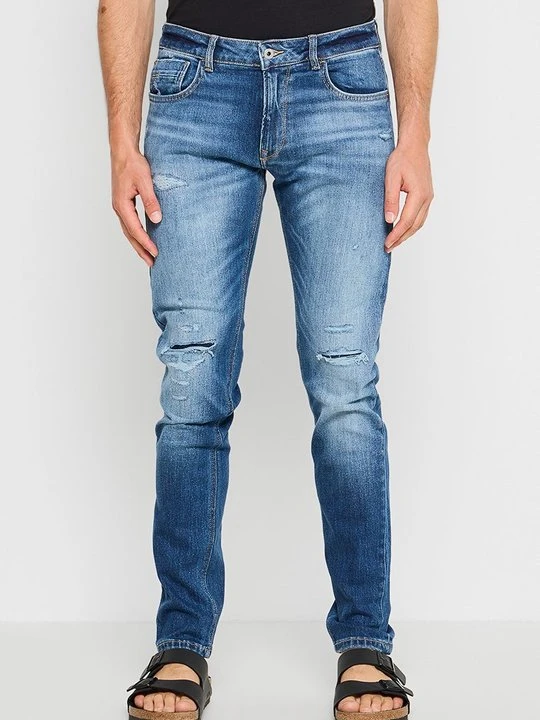 Zdjęcie produktu Jeansy Slim Fit Pepe Jeans niebieski