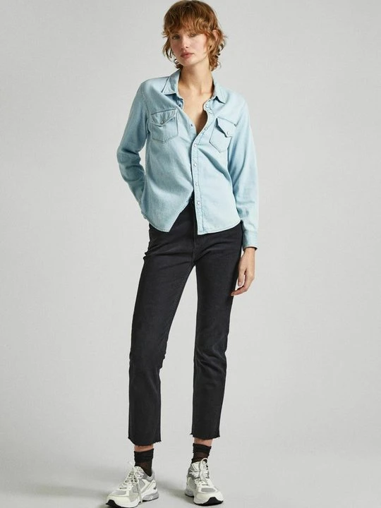 Zdjęcie produktu Jeansy Slim Fit Pepe Jeans czarny melanż
