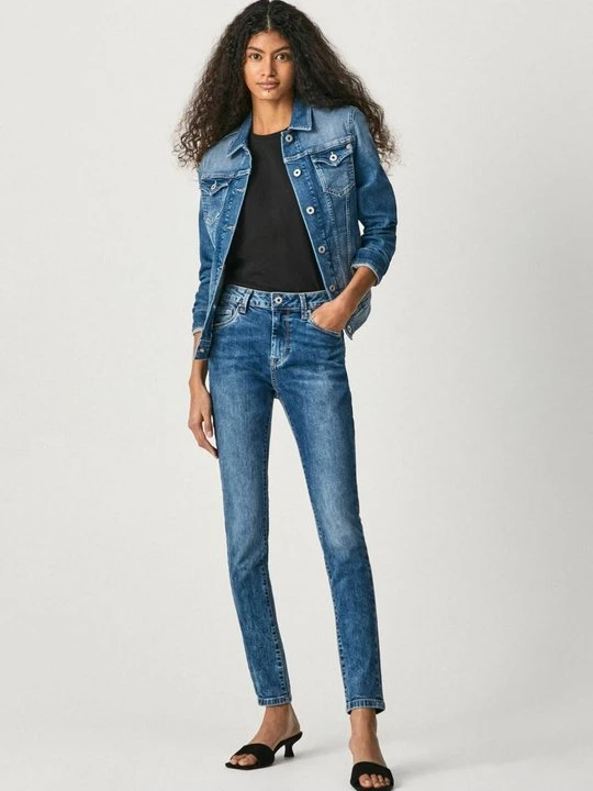Zdjęcie produktu Jeansy Slim Fit Pepe Jeans niebieski denim