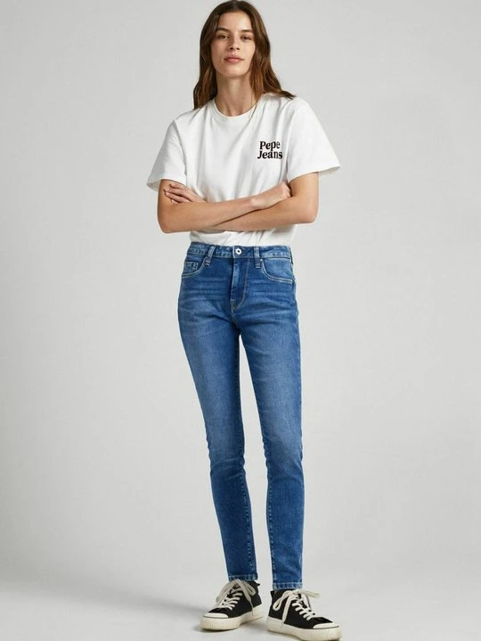 Zdjęcie produktu Jeansy Slim Fit Pepe Jeans niebieski denim