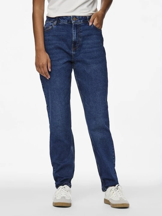 Zdjęcie produktu Jeansy Slim Fit Pieces ciemnoniebieski