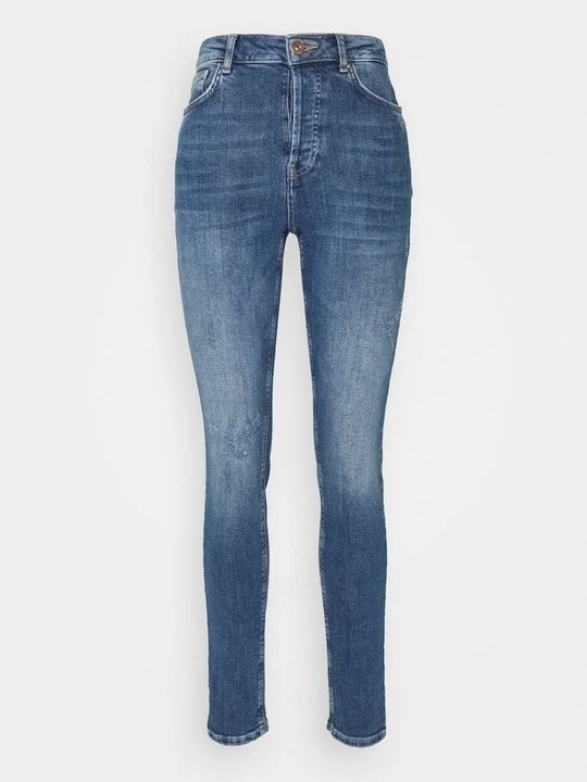 Zdjęcie produktu Jeansy Slim Fit Pieces niebieski denim