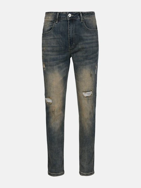 Zdjęcie produktu Jeansy Slim Fit Pier One ciemnoniebieski