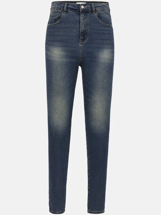 Zdjęcie produktu Jeansy Slim Fit Pier One ciemnoniebieski