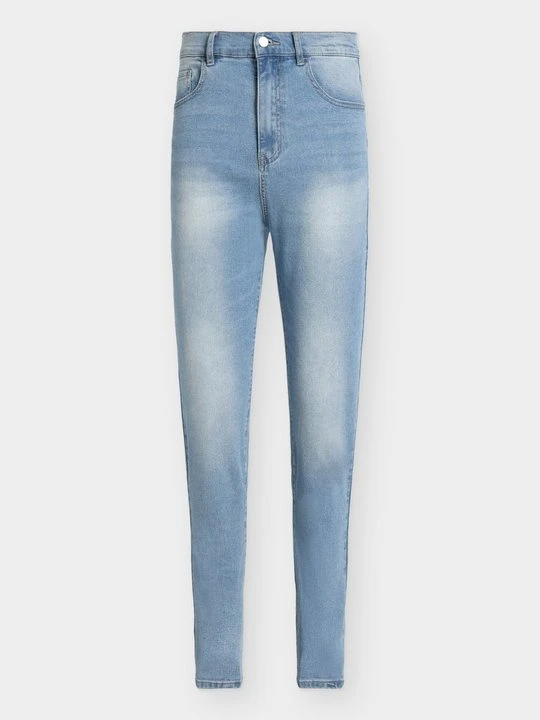 Zdjęcie produktu Jeansy Slim Fit Pier One jasnoniebieski denim