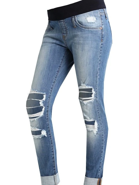 Zdjęcie produktu Jeansy Slim Fit Pietro Brunelli jasnoniebieski denim