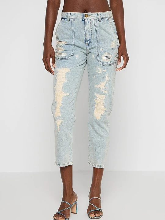 Zdjęcie produktu Jeansy Slim Fit Pinko niebieski