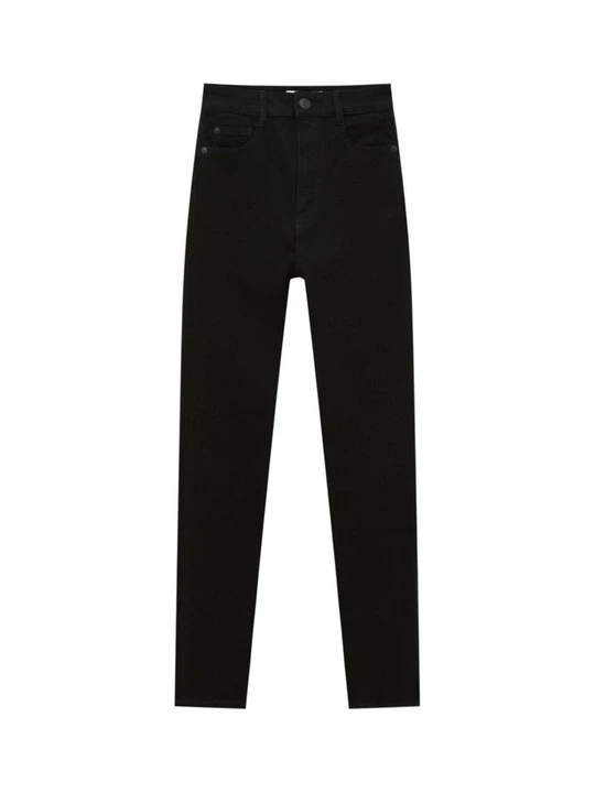 Zdjęcie produktu Jeansy Slim Fit PULL&BEAR czarny