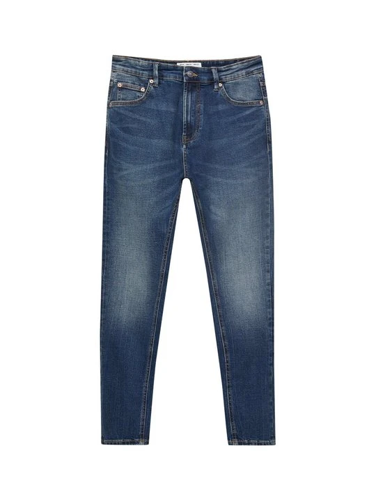 Zdjęcie produktu Jeansy Slim Fit PULL&BEAR ciemnoniebieski