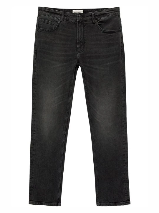 Zdjęcie produktu Jeansy Slim Fit PULL&BEAR czarny