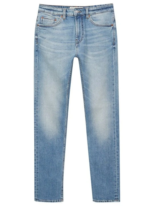 Zdjęcie produktu Jeansy Slim Fit PULL&BEAR niebieski denim