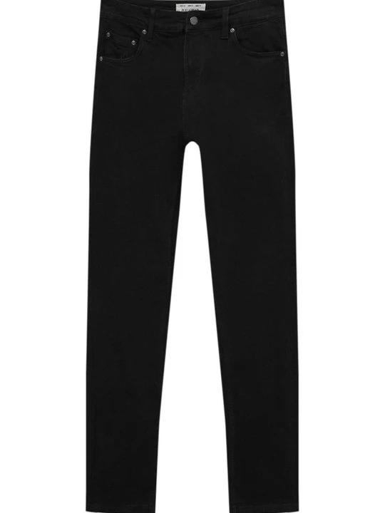 Zdjęcie produktu Jeansy Slim Fit PULL&BEAR czarny melanż