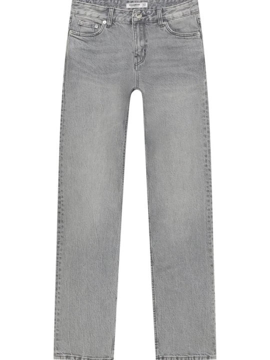 Zdjęcie produktu Jeansy Slim Fit PULL&BEAR szary
