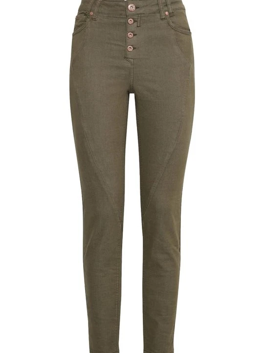 Zdjęcie produktu Jeansy Slim Fit PULZ brązowy