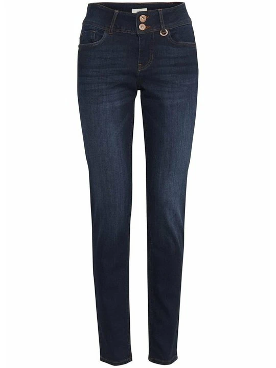 Zdjęcie produktu Jeansy Slim Fit PULZ niebieski denim