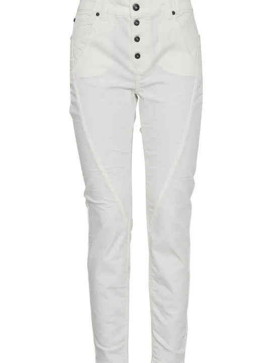 Zdjęcie produktu Jeansy Slim Fit PULZ biały