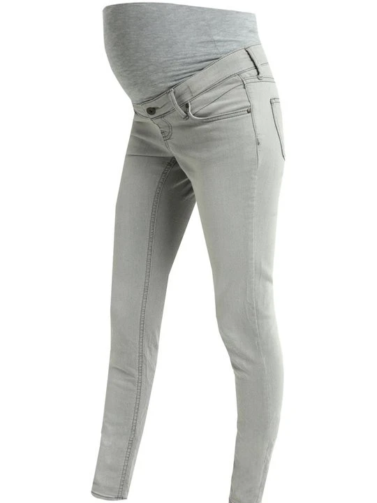 Zdjęcie produktu Jeansy Slim Fit Queen Mum szary