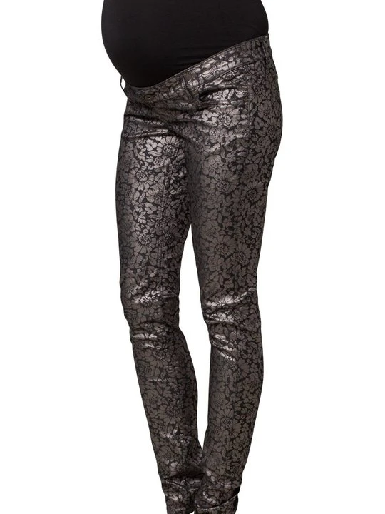 Zdjęcie produktu Jeansy Slim Fit Queen Mum szary