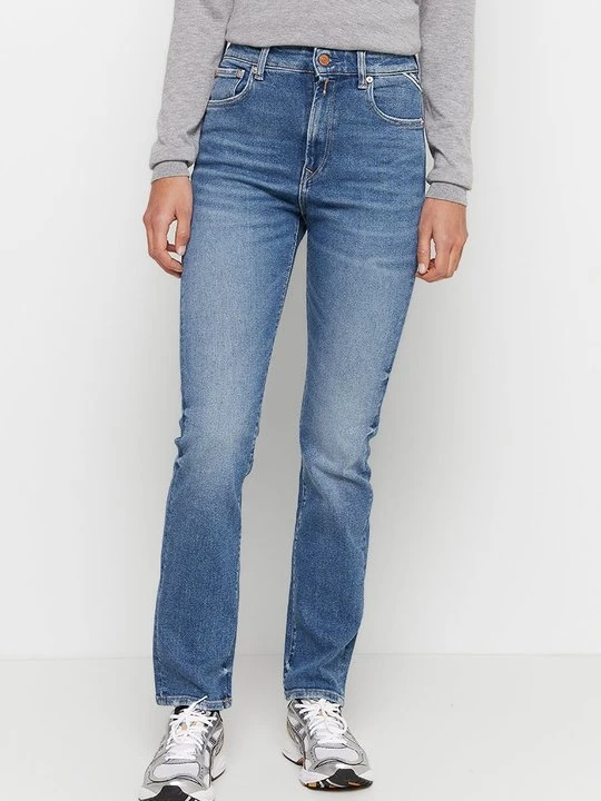 Zdjęcie produktu Jeansy Slim Fit Replay niebieski denim