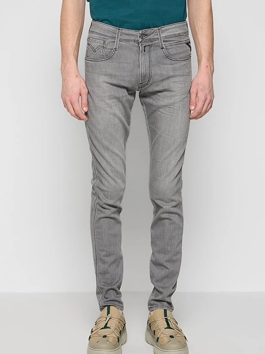 Zdjęcie produktu Jeansy Slim Fit Replay szary