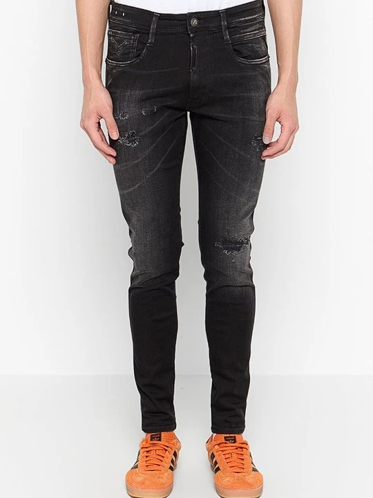 Zdjęcie produktu Jeansy Slim Fit Replay czarny