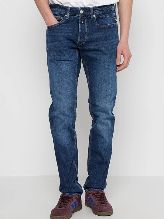 Zdjęcie produktu Jeansy Slim Fit Replay granatowy