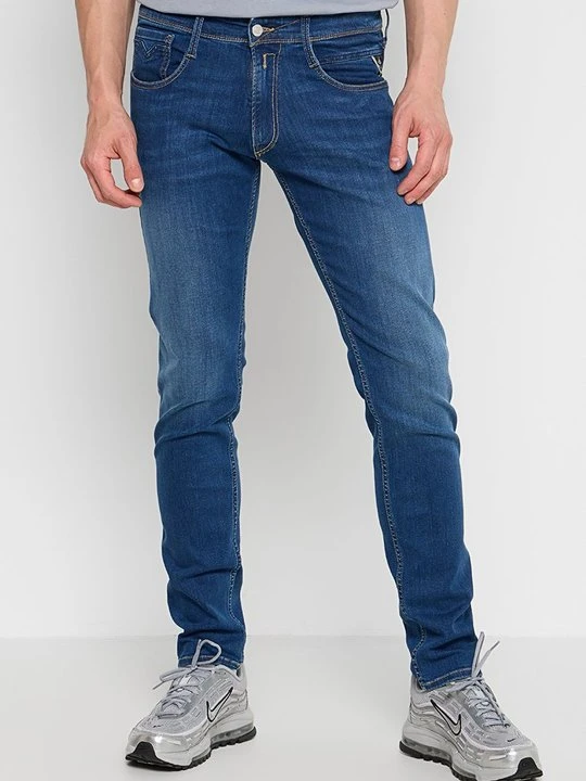 Zdjęcie produktu Jeansy Slim Fit Replay granatowy