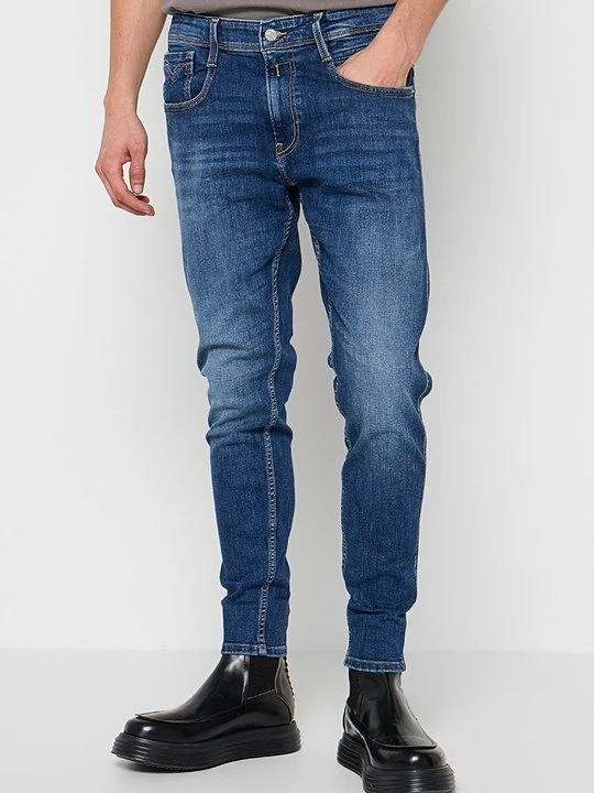 Zdjęcie produktu Jeansy Slim Fit Replay granatowy