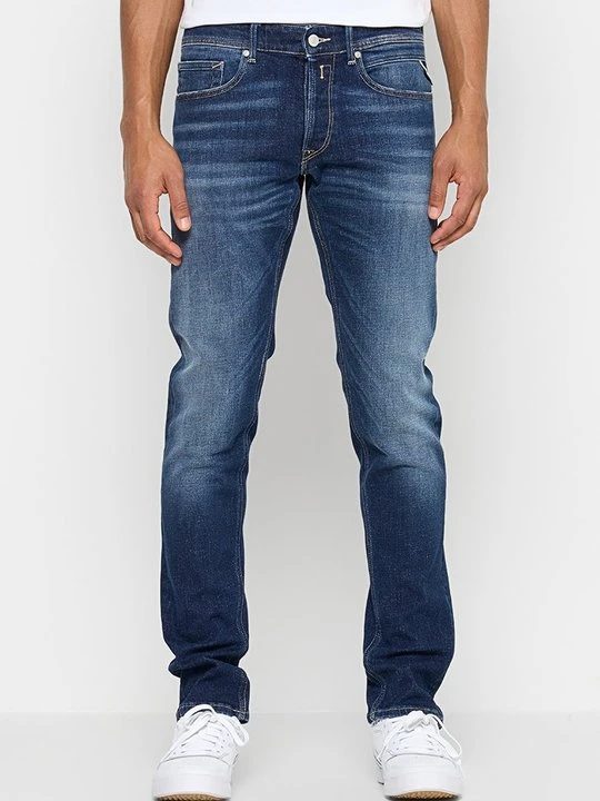 Zdjęcie produktu Jeansy Slim Fit Replay granatowy
