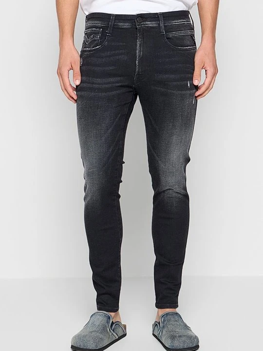 Zdjęcie produktu Jeansy Slim Fit Replay czarny