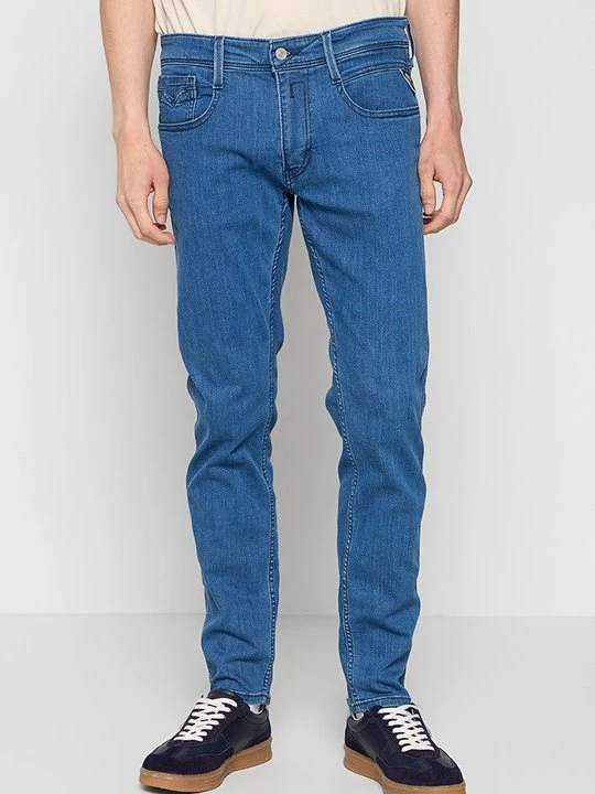 Zdjęcie produktu Jeansy Slim Fit Replay niebieski