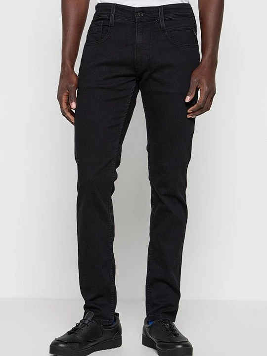 Zdjęcie produktu Jeansy Slim Fit Replay czarny