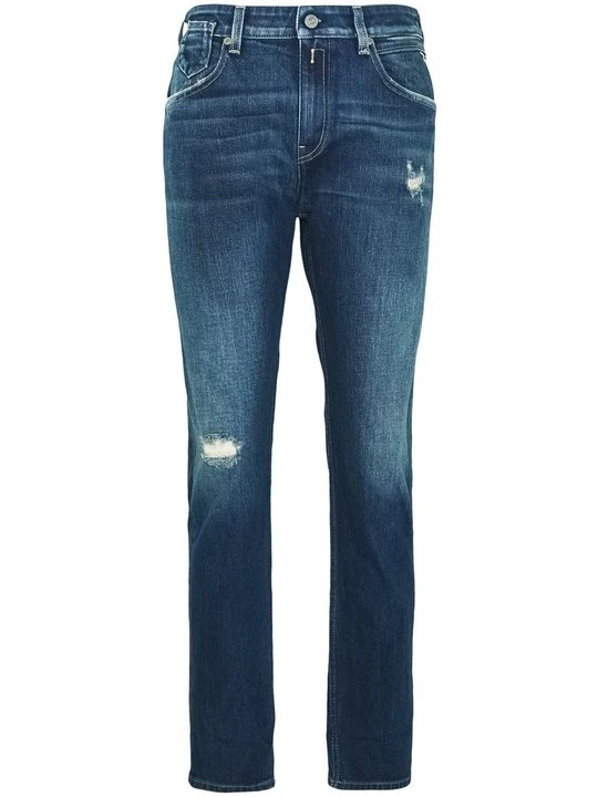 Zdjęcie produktu Jeansy Slim Fit Replay granatowy
