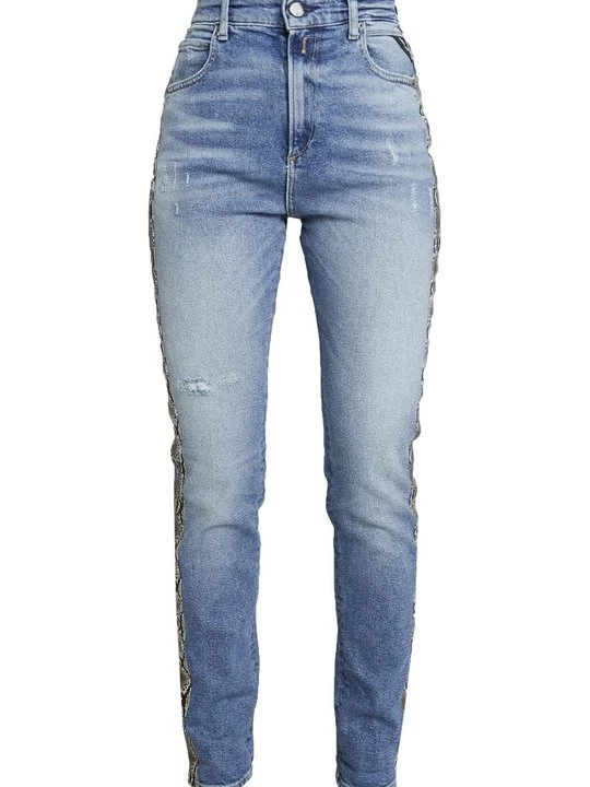 Zdjęcie produktu Jeansy Slim Fit Replay niebieski denim