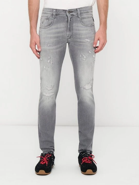Zdjęcie produktu Jeansy Slim Fit Replay szary
