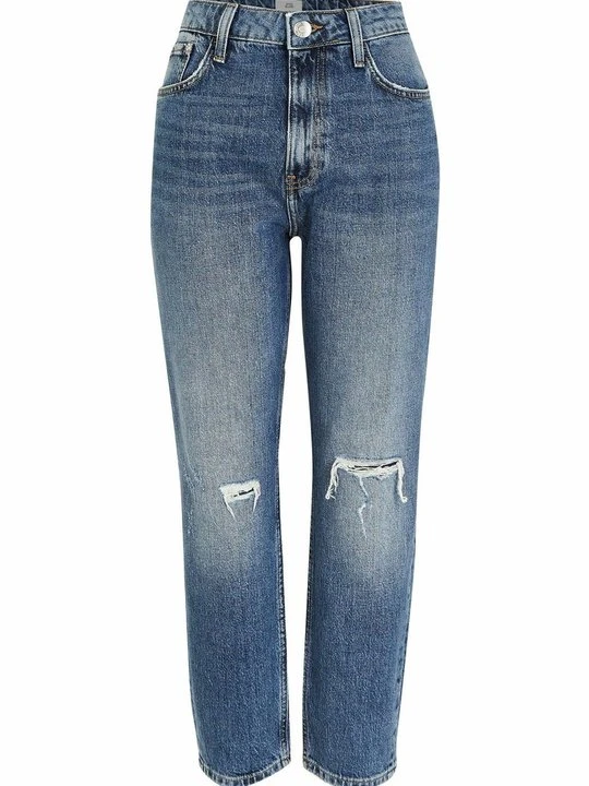 Zdjęcie produktu Jeansy Slim Fit River Island niebieski