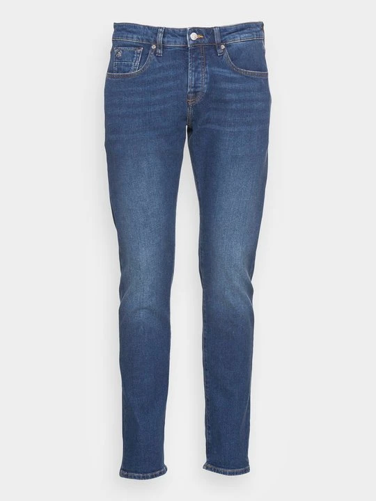 Zdjęcie produktu Jeansy Slim Fit Scotch & Soda niebieski denim