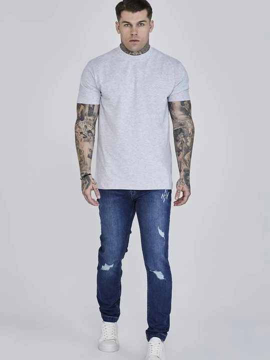 Zdjęcie produktu Jeansy Slim Fit SikSilk niebieski
