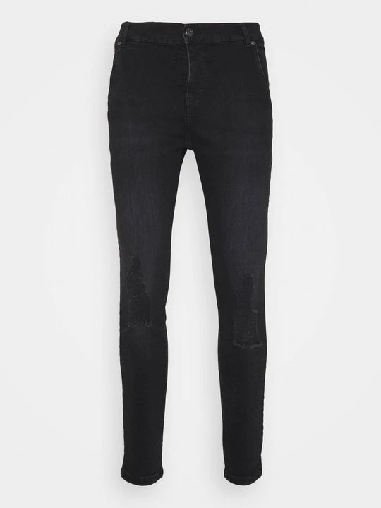 Zdjęcie produktu Jeansy Slim Fit SikSilk czarny
