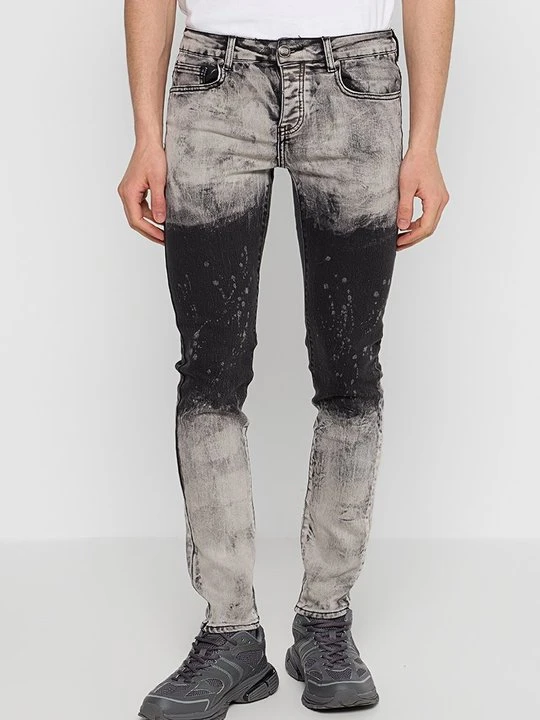 Zdjęcie produktu Jeansy Slim Fit Sixth June czarny