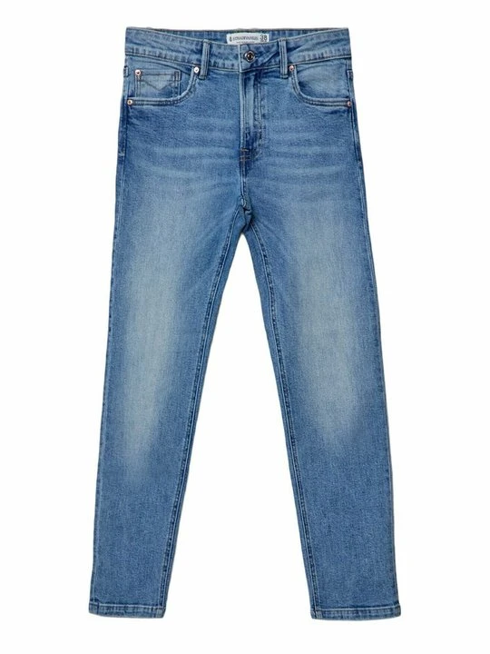 Zdjęcie produktu Jeansy Slim Fit Stradivarius niebieski denim