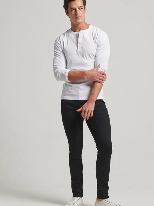 Zdjęcie produktu Jeansy Slim Fit Superdry czarny