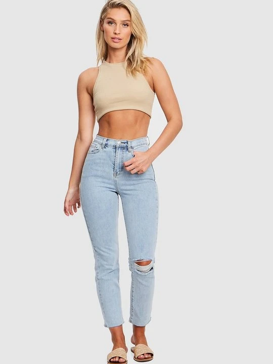 Zdjęcie produktu Jeansy Slim Fit THE FATED niebieski
