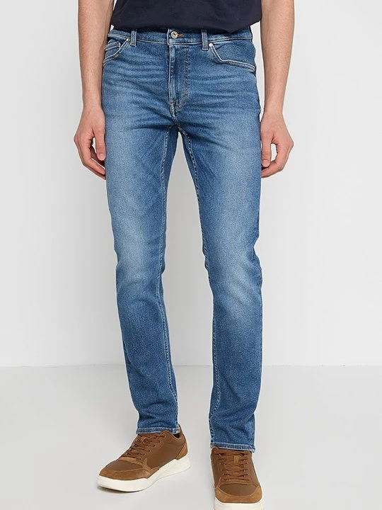 Zdjęcie produktu Jeansy Slim Fit Tiger Of Sweden niebieski