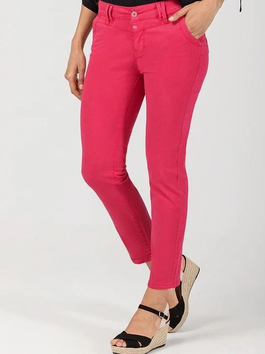 Zdjęcie produktu Jeansy Slim Fit Timezone różowy