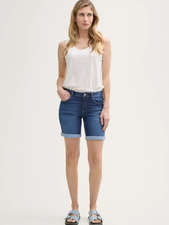 Zdjęcie produktu Jeansy Slim Fit Tom Tailor granatowy