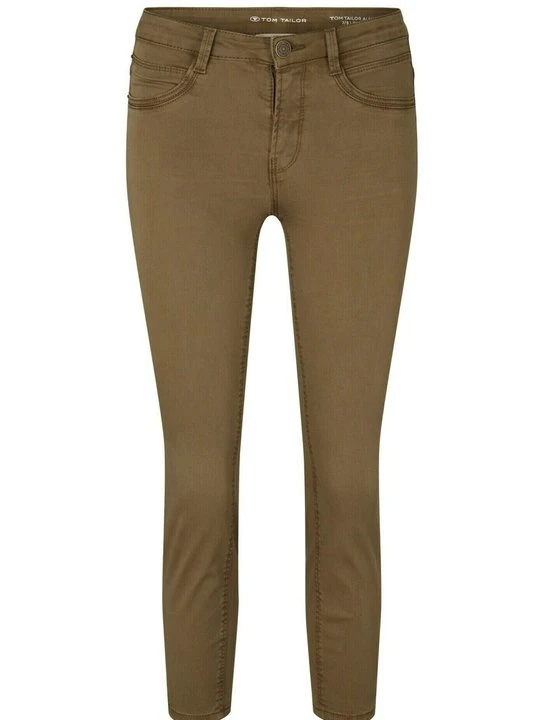Zdjęcie produktu Jeansy Slim Fit Tom Tailor oliwkowy