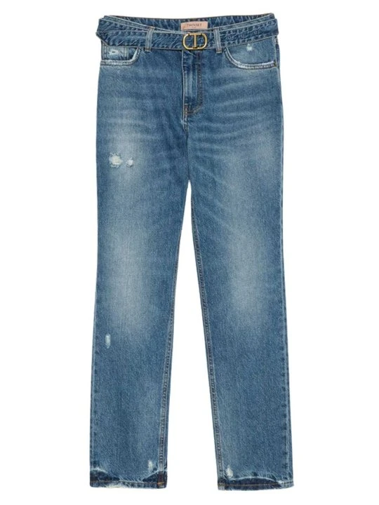 Zdjęcie produktu Jeansy Slim Fit TWINSET niebieski