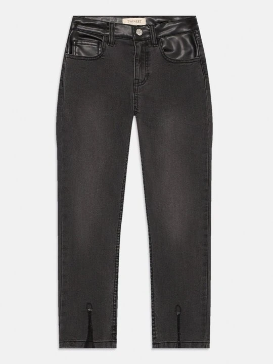 Zdjęcie produktu Jeansy Slim Fit TWINSET czarny